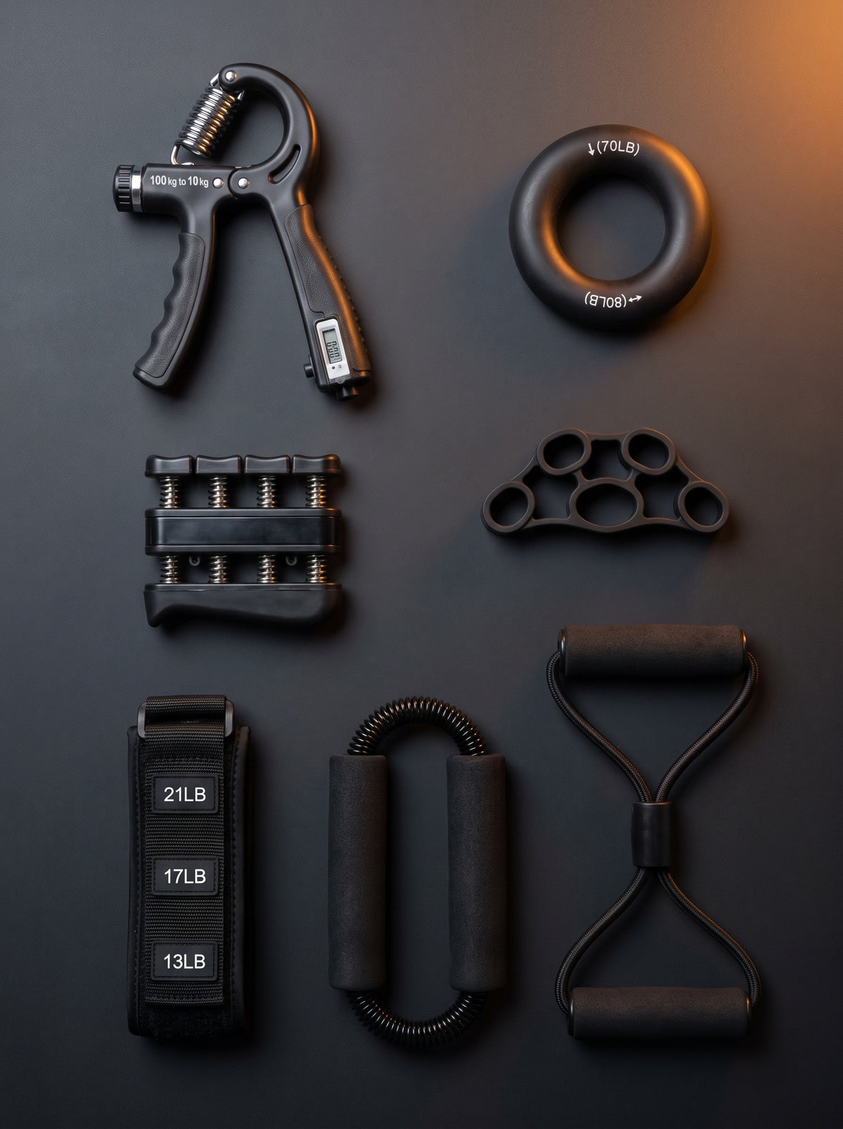 The Champion Kit, all seven tools